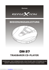Reflexion DM-37 Bedienungsanleitung