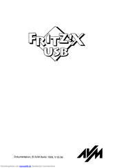 AVM FRITZ X Handbuch