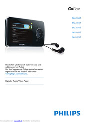 Philips GoGear SA5287BT Benutzerhandbuch