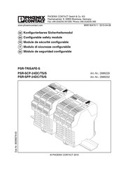 PHOENIX CONTACT PSR-SPP-24DC/TS/S Handbuch