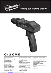 Milwaukee C12 CME Originalbetriebsanleitung