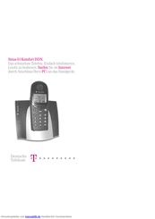 T-Mobile Sinus 61 Komfort ISDN Bedienungsanleitung