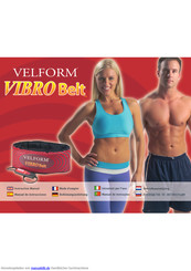 VELFORM Vibro BeltTM Bedienungsanleitung