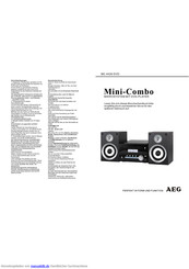 AEG Mini-Combo Benutzerhandbuch