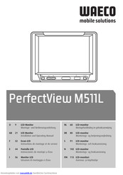 Waeco PerfectView M511L Montage- Und Bedienungsanleitung