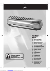 GBC HeatSeal H520 Bedienungsanleitung
