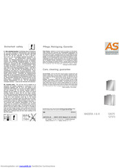 As Baddesign MADERA II Handbuch