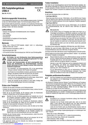 Conrad 41 35 13 Bedienungsanleitung