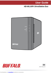 Buffalo HD-WLU3R1 DriveStation Duo Benutzerhandbuch
