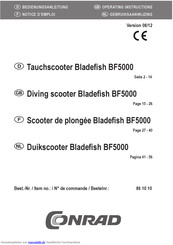 Conrad Bladefish BF5000 Bedienungsanleitung