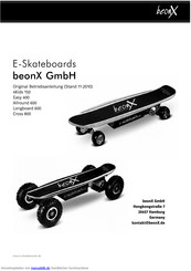 beonX Longboard 600 Originalbetriebsanleitung