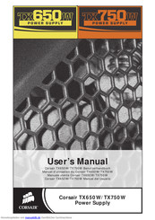 Corsair TX650W Benutzerhandbuch