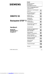 Siemens SIMATIC S5 Handbuch