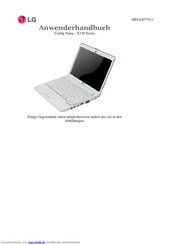 Lg X120-Serie Anwenderhandbuch
