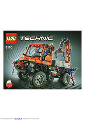 Lego TECHNIC 8110 Montageanleitung