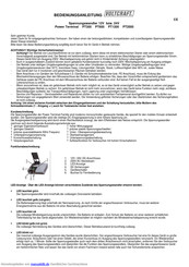 Voltcraft Power Terminal PT600 Bedienungsanleitung