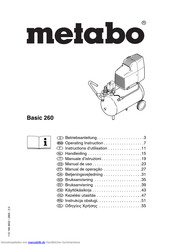 Metabo Basic 260 Betriebsanleitung