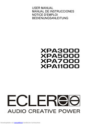 Ecler XPA7000 Bedienungsanleitung