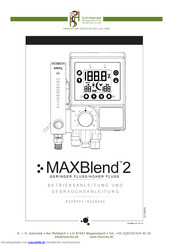 Maxtec MAXBlend 2 Betriebsanleitung Und Gebrauchsanleitung