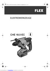 Flex CHE 18.0-EC Originalbetriebsanleitung