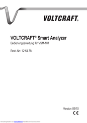 VOLTCRAFT VSM-101 Bedienungsanleitung