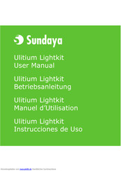 Sundaya Ulitium Lightkit Betriebsanleitung