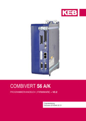 KEB COMBIVERT S6 A/K Programmierhandbuch