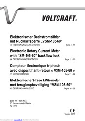 VOLTCRAFT VSM-105-100 Bedienungsanleitung