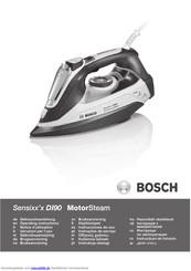 Bosch Sensixx'x DI90 Motor-Steam Gebrauchsanleitung