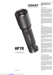 Coast HP7R Handbuch
