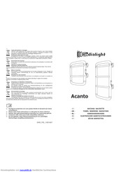 Radialight Acanto Serie Gebrauchsanleitung
