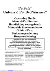 Petsafe Universal Pet Bed Warmer Bedienungsanleitung