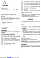 Renkforce 1305220 Bedienungsanleitung