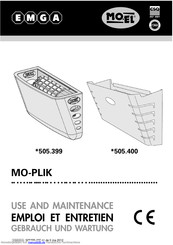 MO-EL MO-PLIK 400 Gebrauch Und Wartung