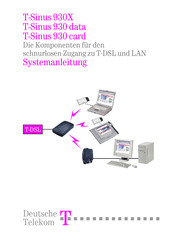 Telekom T-Sinus 930 card Systemanleitung