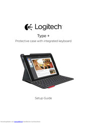 Logitech Type + Einrichtungshandbuch