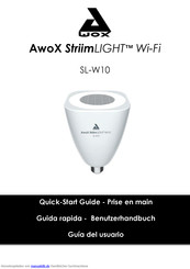 Awox StriimLIGHT WI-FI SL-W10 Benutzerhandbuch