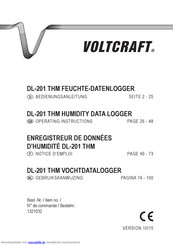 Voltcraft DL-201 Bedienungsanleitung