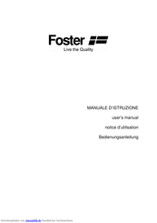 Foster 7325445 Bedienungsanleitung