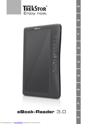 TrekStor eBook-Reader 3.0 Bedienungsanleitung