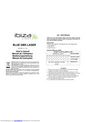 Ibiza Light LAS200B Bedienungsanleitung
