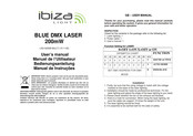 Ibiza Light LAS-S200B-MULT Bedienungsanleitung