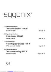 Sygonix 1342392 Bedienungsanleitung