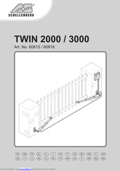 Schellenberg TWIN 3000 Montage- Und Bedienungsanleitung