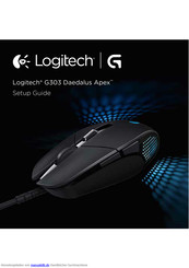 Logitech G303 Daedalus Apex Einrichtungshandbuch