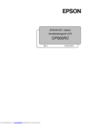 Epson OP500RC Bedienungsanleitung
