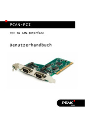 Peak System PCAN-PCI Benutzerhandbuch