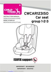 Child Wheels CWCAR123ISO Bedienungsanleitung