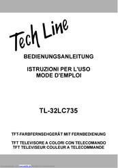 Tech Line TL-32LC735 Bedienungsanleitung