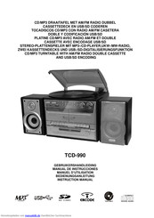 LENCO TCD-990 Bedienungsanleitung